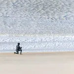 Knappe Met Subliem Zeezicht! Lägenhet Oostende